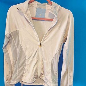 White Tracksuit Top- Lululemon